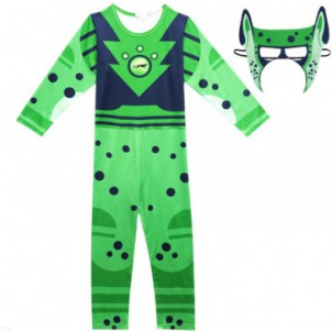 Wild Kratts Green Cheetah Boys Costume