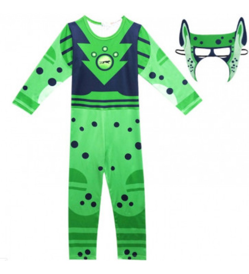 Wild Kratts Green Cheetah Boys Costume