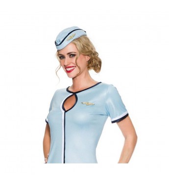 Flirty Flight Attendant Costume Costume Halloween Fancy Dress