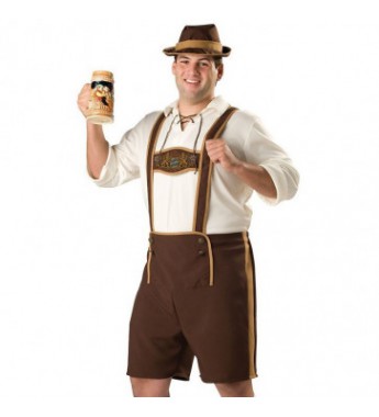 Bavarian Oktoberfest Beer Mens Costume