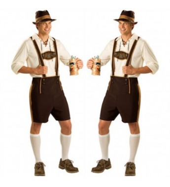 Bavarian Oktoberfest Beer Mens Costume