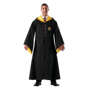 Harry Potter Robe Official Wizard Robe Cloak - Hufflepuff