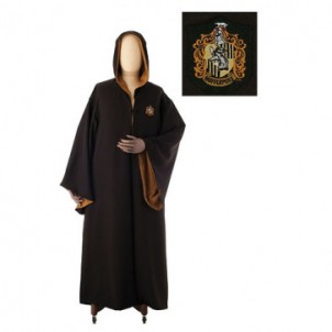 Harry Potter Robe Official Wizard Robe Cloak - Hufflepuff