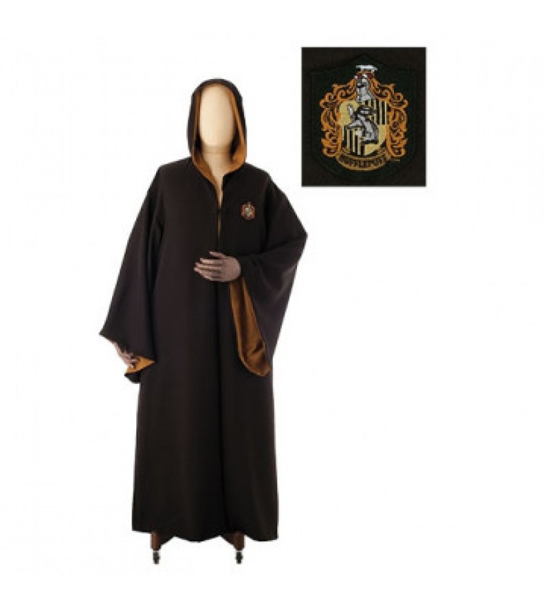 Harry Potter Robe Official Wizard Robe Cloak - Hufflepuff