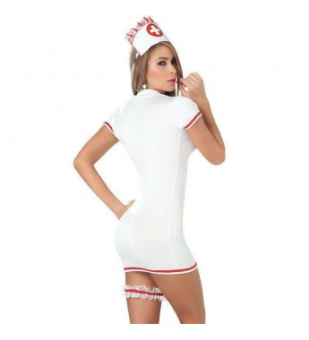 Womens Sexy Cosplay Uniform Outfits Nurse Lingerie Nightdress Sleepwear Dressing