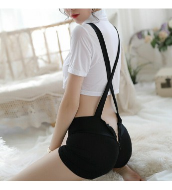 1Set Women Sexy Lingerie Secretary Teacher Uniform Office Lady Cosplay Costume