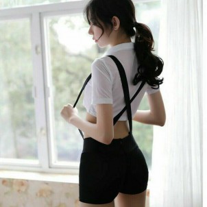 1Set Women Sexy Lingerie Secretary Teacher Uniform Office Lady Cosplay Costume