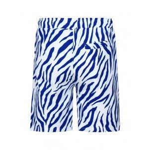 Men Quick-drying Swimming Trunks Holiday Drawstring Shorts with Pockets