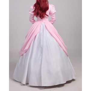 Ariel Pink Dress Costume Cosplay