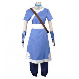 Avatar The Last Airbender Katara Blue Cosplay Costume