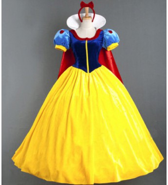 Disney Snow White Cosplay Outfit For Children and Adults Halloween Costume