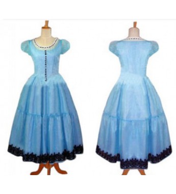 Alice in Wonderland 2010 Cosplay Costume Dress